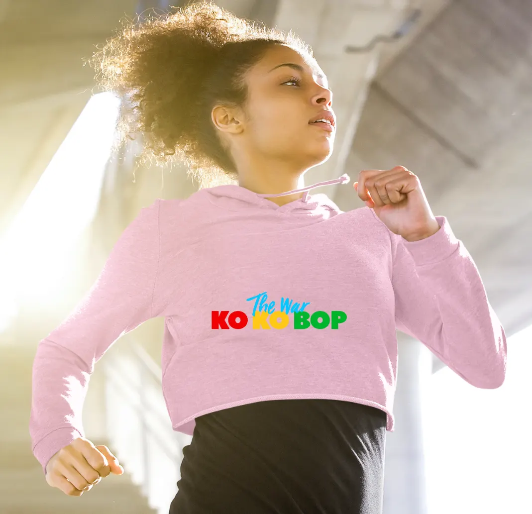 EXO Ko Ko Bop Cropped Hoodie